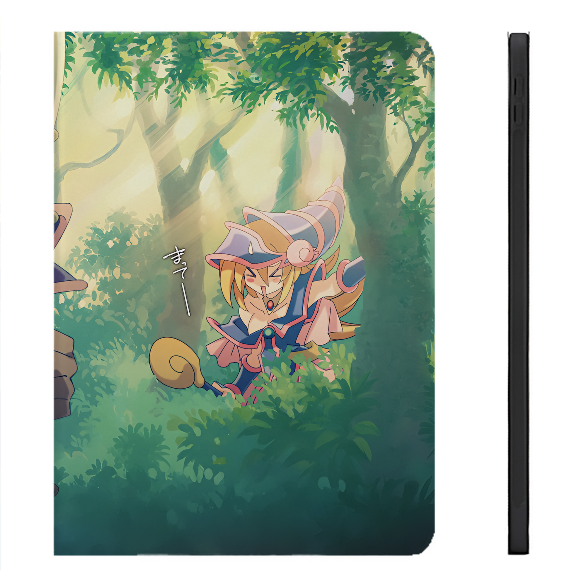 （画像用） 遊☆戯☆王 Yu-Gi-Oh! IPadケース ペンホルダー付き ブックスタイルデザイン